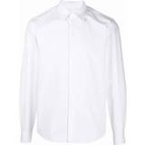 Valentino Skjorter Valentino Men's Heavy Cotton Popeline Shirt White 40/Regular