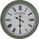 Jern Brugskunst BigBuy Home Green Iron Wall Clock 70cm