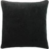 Boligtekstiler Furn Solo Velvet Square Cushion Cover Black