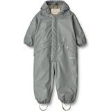 92 Regndragter Wheat Kid's Aiko Lined Raincoat - Autumn Sky