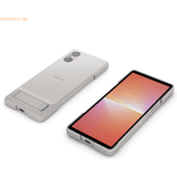 Sony Mobilcovers Sony XQZ-CBDE Bagsidecover til mobiltelefon med stander polyurethan, polykarbonat, SORPLAS platingrå for XPERIA 5 V