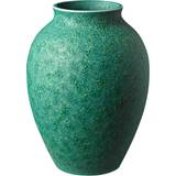 Knabstrup Rund Brugskunst Knabstrup Ceramic Green Vase 12.5cm