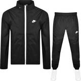 Høj krave - Sort Jumpsuits & Overalls Nike Club Lined Woven Tracksuit Men - Black