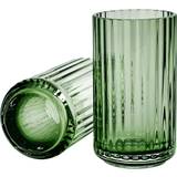 Lyngby Grøn Vaser Lyngby Blown Glass Green Vase 12.5cm