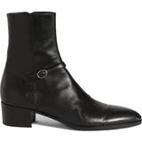 Saint Laurent Ankelstøvler Saint Laurent Vlad leather ankle boots black