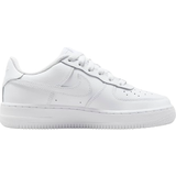 Imiteret læder Sneakers Nike Air Force 1 LE GS - White
