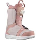 Pink Snowboard Støvler Salomon Pearl Boa Snowboard Boots Pink 25.0