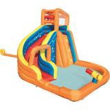 Tyggelegetøj Oppusteligt legetøj Bestway Water Slide Turbo Splash Water Zone Mega Water Park 53301