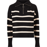 Dame - Nylon - Sort Sweatere Vero Moda highneck VMSABA Black BIRCH
