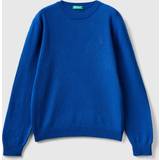Benetton Børnetøj Benetton Sweater In Cashmere And Wool Blend, 3XL, Blue, Kids