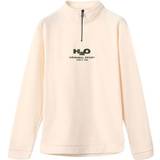 Høj krave - Pink Sweatere H2O Blåvand Half Zip Fleece - Chalk