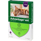Bayer Advantage Vet Cats 100mg/ml 4x0.8ml