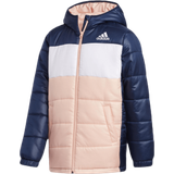 Adidas Pink Overtøj adidas Junior Padded Stadium Jacket - Pink/Blue/White