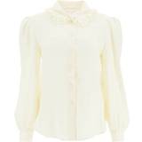 See by Chloé Dame Overdele See by Chloé viscose shirt with ruffle detail