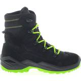 34 Klatresko Lowa Kid's Hiking Shoes GTX - Black Lime
