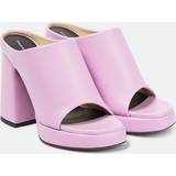Proenza Schouler Dame Sko Proenza Schouler Purple Forma Platform Sandals 530 LIGHT/PASTEL PUR IT