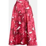 Valentino Silke Nederdele Valentino Printed midi skirt red