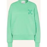 Closed Dame - Grøn Overdele Closed BASIC CREWNECK green female Sweatshirts now available at BSTN in