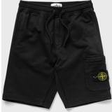 Stone Island Bukser & Shorts Stone Island Bermuda Sweat Shorts Black