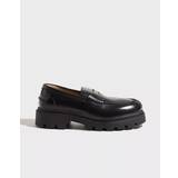 Lave sko Selected Chunky Loafers Sort