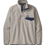 Patagonia synchilla Patagonia Men's Lightweight Synchilla Snap-T Fleece Pullover - Oatmeal Heather