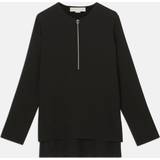 Stella McCartney Dame Bluser Stella McCartney Arlesa Top, Woman, Black, Black