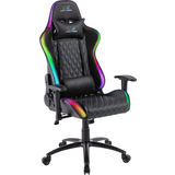 Justerbar siddehøjde Gamer stole Nordic Gaming Blaster RGB Chair - Black