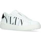 Valentino Læder Sko Valentino White/ Black Garavani Vltn Open Sneakers WHITE