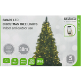 Julebelysning Deltaco SH-LW2MT Green Juletræslys 300 Pærer