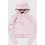 Dame - Lilla Sweatere Juicy Couture Classic Velour Robertson Zip Hoodie pink female Zippers now available at BSTN in