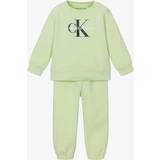 Calvin Klein Tracksuits Børnetøj Calvin Klein Light Green Organic Cotton Tracksuit