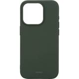 Grøn Mobiletuier Gear ONSALA Silikonefølelse MagSeries Olivengrøn iPhone 15 Pro