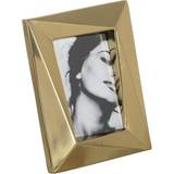 Guld - Stål Vægdekorationer BigBuy Home Golden Stainless steel Crystal Photo Frame