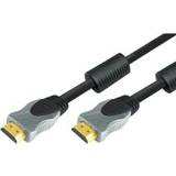 Tecline HDMI-kabler Tecline High Speed HDMI High Quality, vergoldet 10m