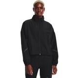 58 - Dame Overtøj Under Armour Unstoppable Woven Full Zip Top, Black