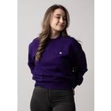 Dame - Jersey Sweatere Carhartt WIP Work In Progress Purple Casey Sweatshirt Tyrian/Silver