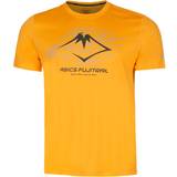 Asics Gul Tøj Asics Fujitrail Logo Short Sleeve T-shirt Yellow Man