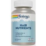 L-Metionin Kosttilskud Solaray Hair Nutrients 60 stk