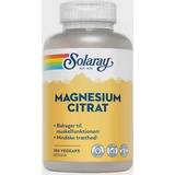 Solaray Vitaminer & Kosttilskud Solaray Magnesium Citrat 180 stk
