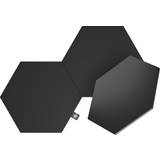 Plast Lamper Nanoleaf Hexagon Black Vægarmatur 33stk
