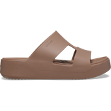 45 ⅓ - Brun Sandaler Crocs Getaway Platform H-Strap - Latte