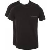 Emporio Armani Men's Core Logoband Loungewear T-shirt 2-pack - Black
