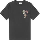 Soulland T-shirts & Toppe Soulland Black Kai Wizard T-Shirt Black