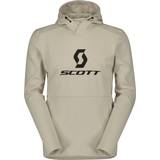 Scott Sweatere Scott Defined Mid Hoody, Støvet Hvid Størrelse
