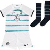 Udebanetrøjer Fodboldsæt Nike Chelsea Away Little Boys Mini Kit 2022/23
