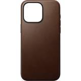 Nomad The Tech Bar Brown Leather Iphone 15 Pro Max Case