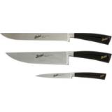 Køkkenknive Berkel elegance küchenmesser schwarz glänzend 3-teiliges kochset kep3cs00srbgb Messer-Set