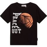 Molo Sort Børnetøj Molo Ember Basket Riley T-Shirt-122