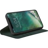 Xqisit Grøn Covers & Etuier Xqisit Eco Wallet for iPhone 12 Mini 5.4" Green Case with Stand