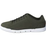 Swims Sneakers Swims Breeze Tennis Knit Olive White